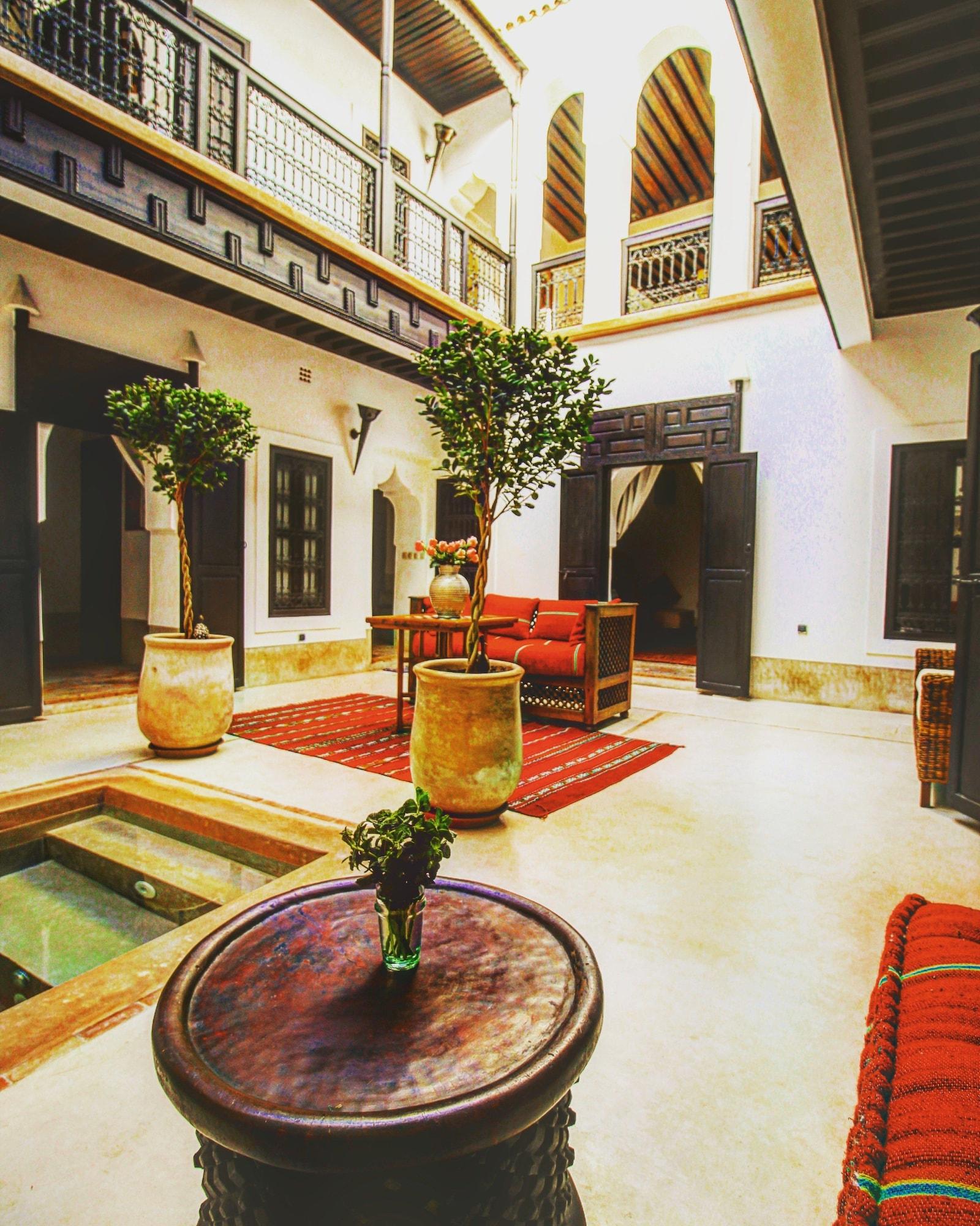 Riad Les 5 Soeurs Marrakesch Exterior foto