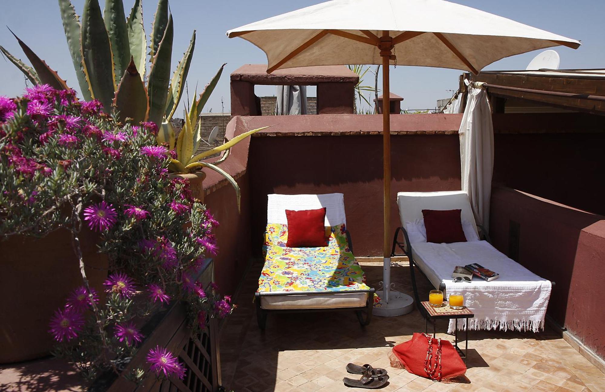 Riad Les 5 Soeurs Marrakesch Exterior foto
