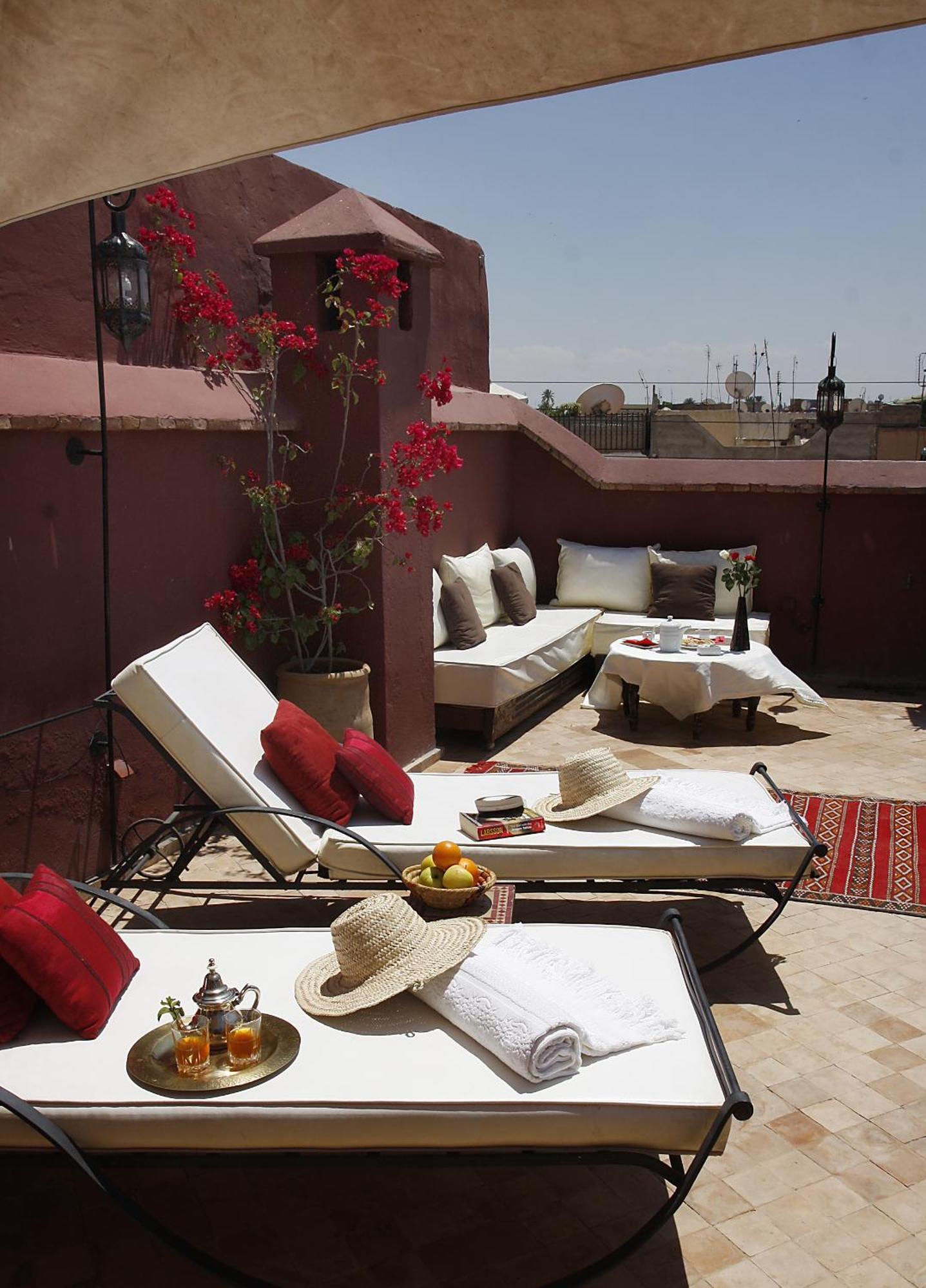 Riad Les 5 Soeurs Marrakesch Exterior foto